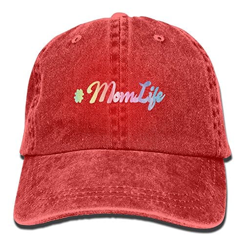 Mom Life Cowboy Baseball Hat One Size Running Cap Sanpback CapRunning Cap For Adult Men's Woman Cap