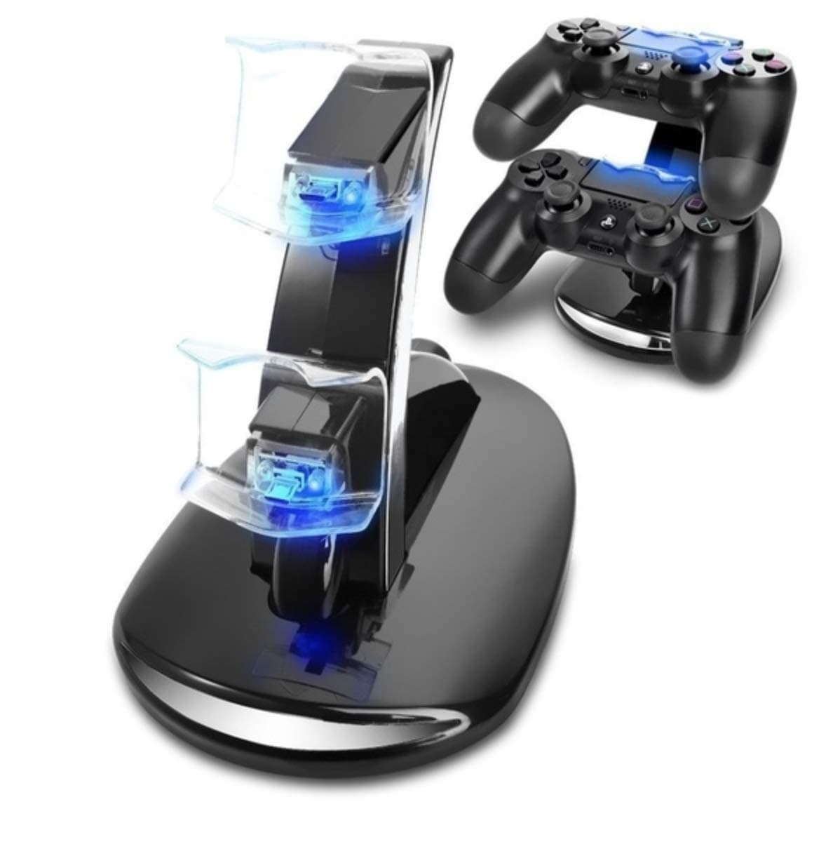 Tobo PS,5 Controller Charger, Dual USB Charging Station for PS5 Controller Dual, Sense, Compatible for Sony PlayStation 5 Dual Sense Charging Dock Stand Station (TD-207C).