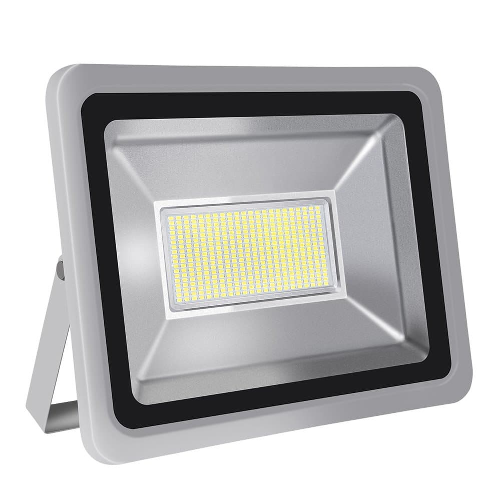 LED Flood Light, 200W 20000LM floodlight Wall Lamp, IP65 Waterproof, AC 220V Spotlight, Outdoor Industrial Light Super Bright Security Lights for Garden, Warehouse, Square (Cold White, 200W)