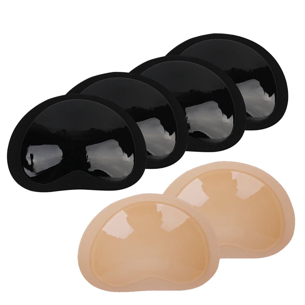 Silicone Bra Inserts Lift Breast Inserts Breathable Push Up Sticky Bra Cups for women (3 Pairs)