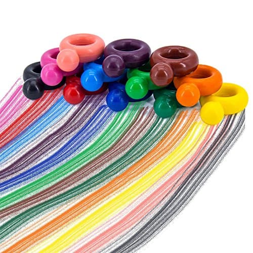 pfbvgsdgf Ring Crayons Washable Designed Ring Shape Finger Crayons Toddler Toy Crayons Edible Doodle Toy Best Gift For Kids