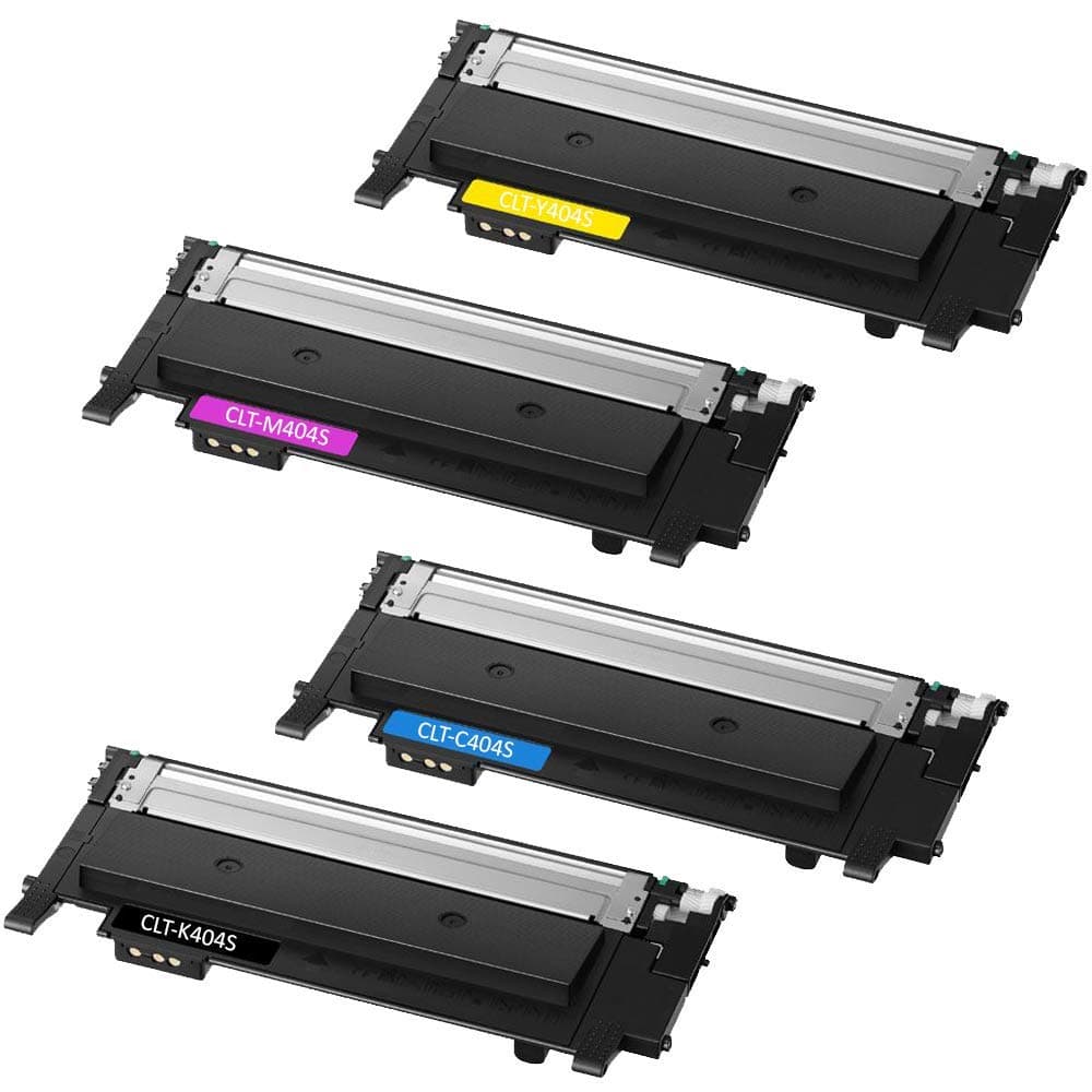 Do it Wiser Compatible Toner Cartridge Replacement for Samsung 404 404S CLT-K404S CLT-C404S CLT-M404S CLT-Y404S for Samsung Xpress C430W C480FW SL-C430W SL-C480W SL-C480FN SL-C430 SL-C480 (4 Pack)