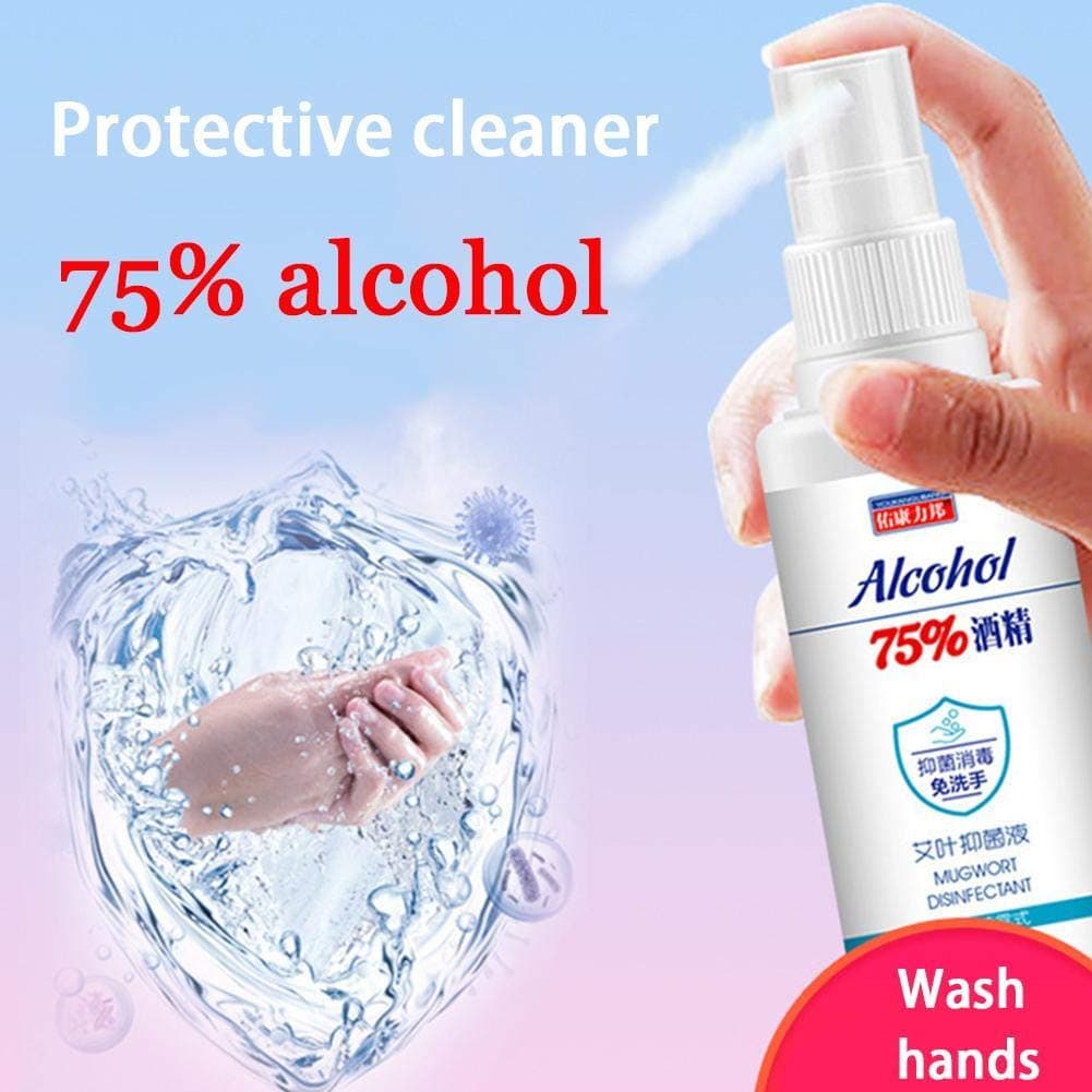60ML Disposable Hand Spray Protective Cleaner Spray Quick Dry Hand Cleansing Gel Hand Spray
