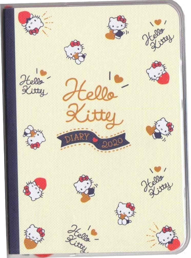 2023~2024 Kawaii Kitty Cat Journal Planner Schedule Book Organizer Daily A5
