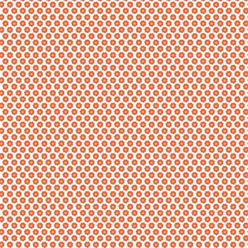 Michael Miller Fabrics Cotton Flannel Lil Buds Coral