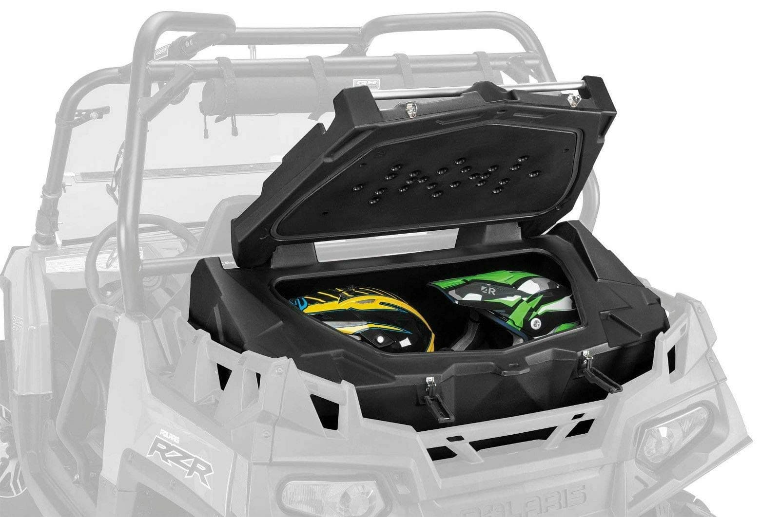 Quadboss 175 L Rear Cargo Bed Storage Box Trunk - Polaris RZR 570 800 2008-2018