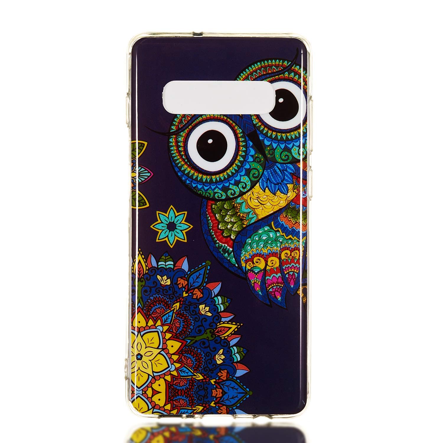 Samsung Galaxy S10 Plus Case, Luminous Noctilucent Glow in The Dark Case Matching Design Protective Phone Back Cover TPU Shell Case for Samsung Galaxy S10 Plus (Owl)