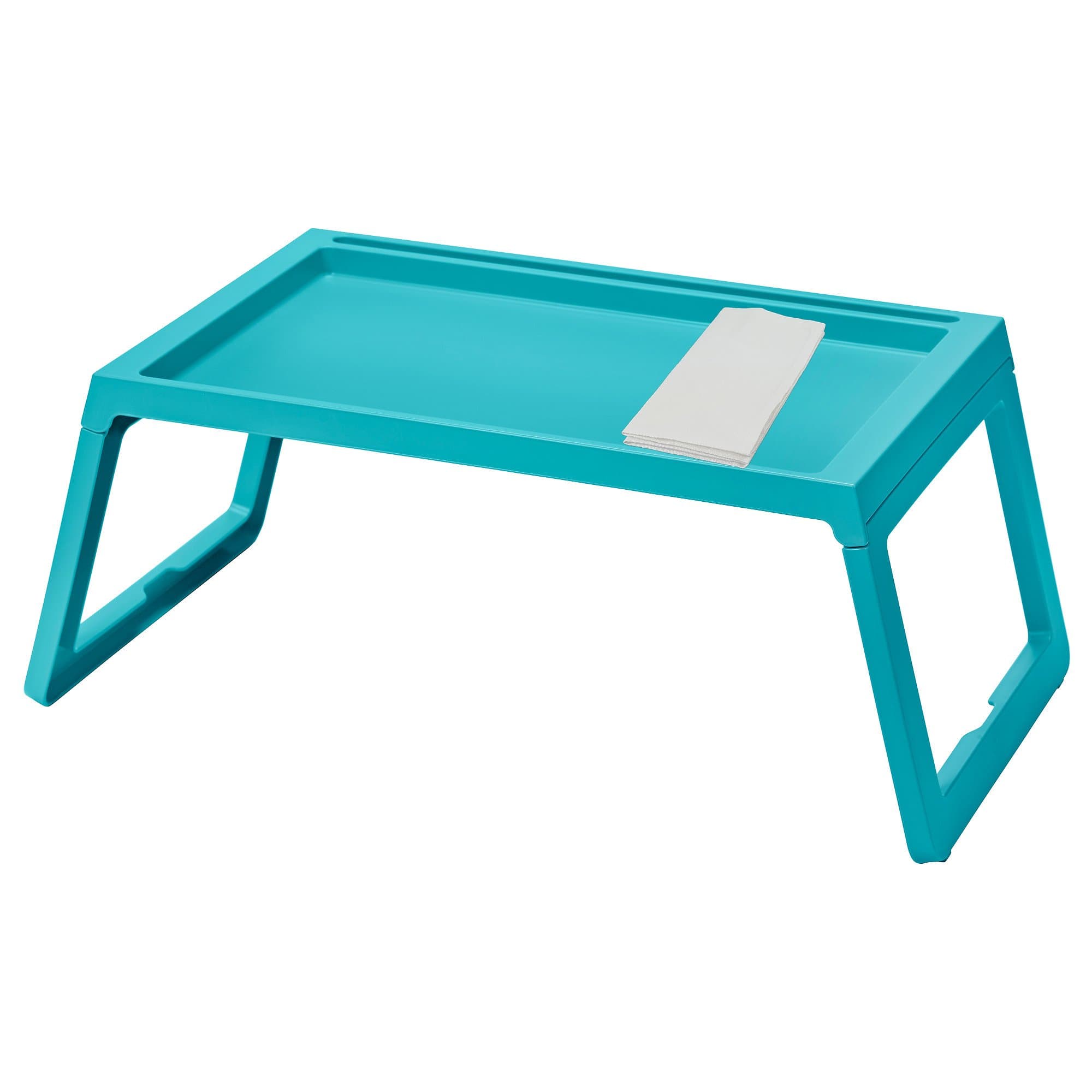IKEA TV Tray KLIPSK Bed Tray, Turquoise