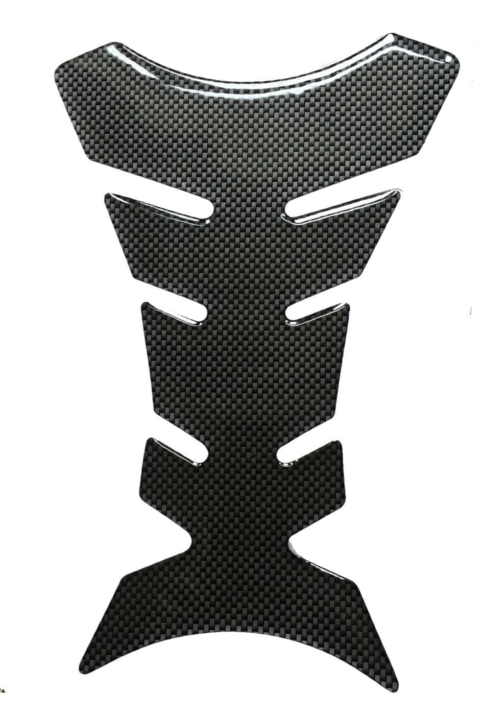 Carbon Fibre Look Motorcycle Tank Pad Protector 3D Progrip