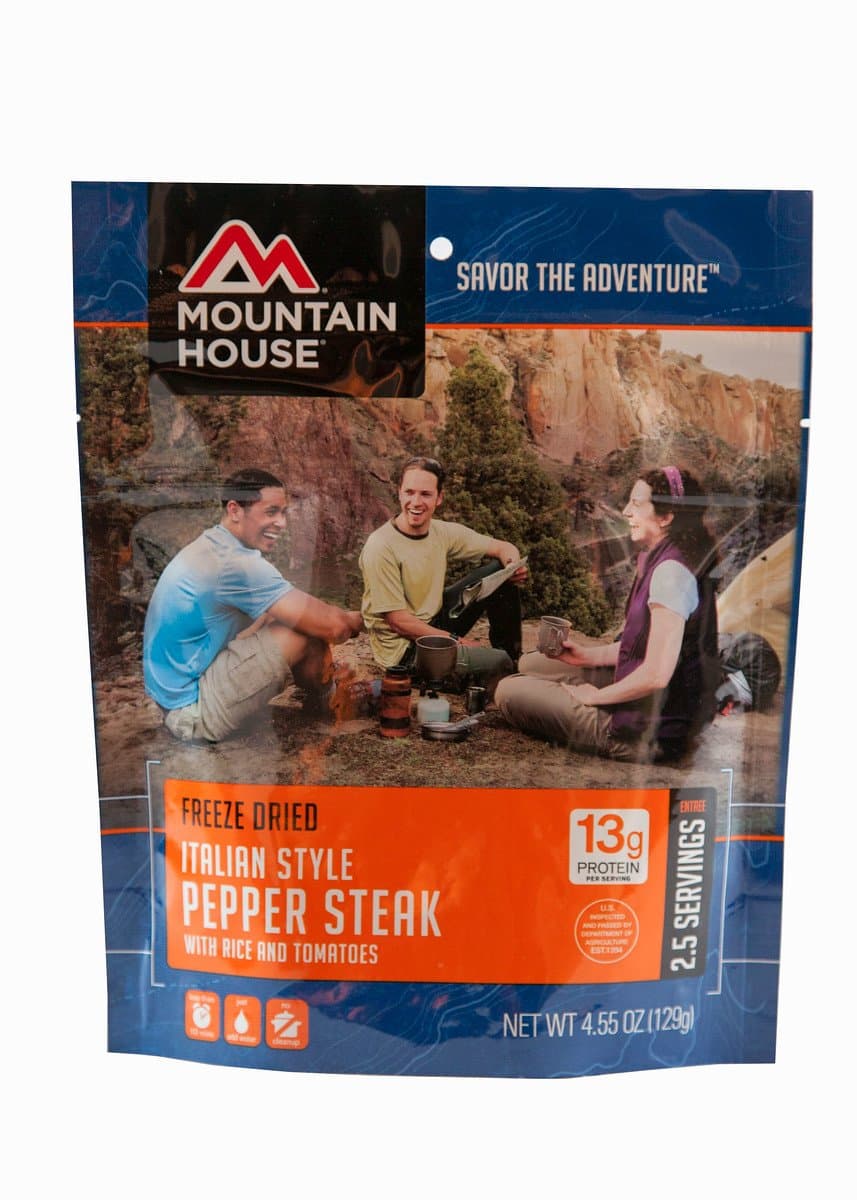 Mountain House Italian Style Pepper Steak