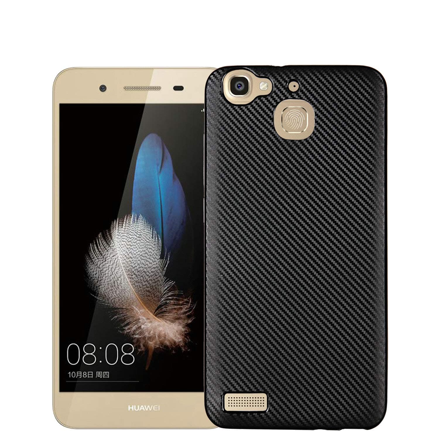 Case for Huawei GR3 TAG-L21 TAG-L22 TAG-L23 TAG-L01 TAG-L03 TAG-L13 Case TPU Silicone Soft Shell Cover Black