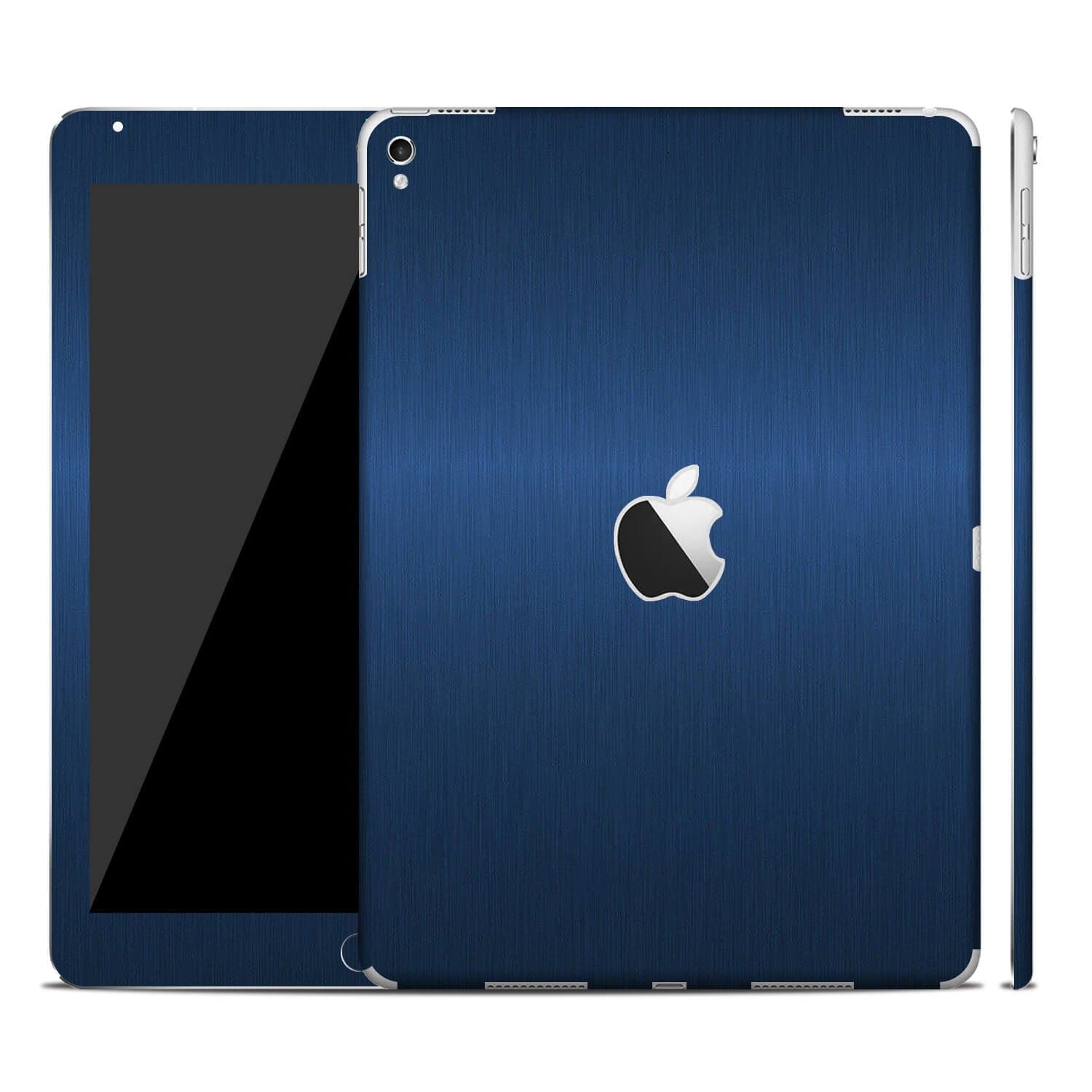 Textured Skin Sticker For Apple iPad Pro 10.5" - decal - wrap (Wifi + Cellular (4G), Brushed Blue)