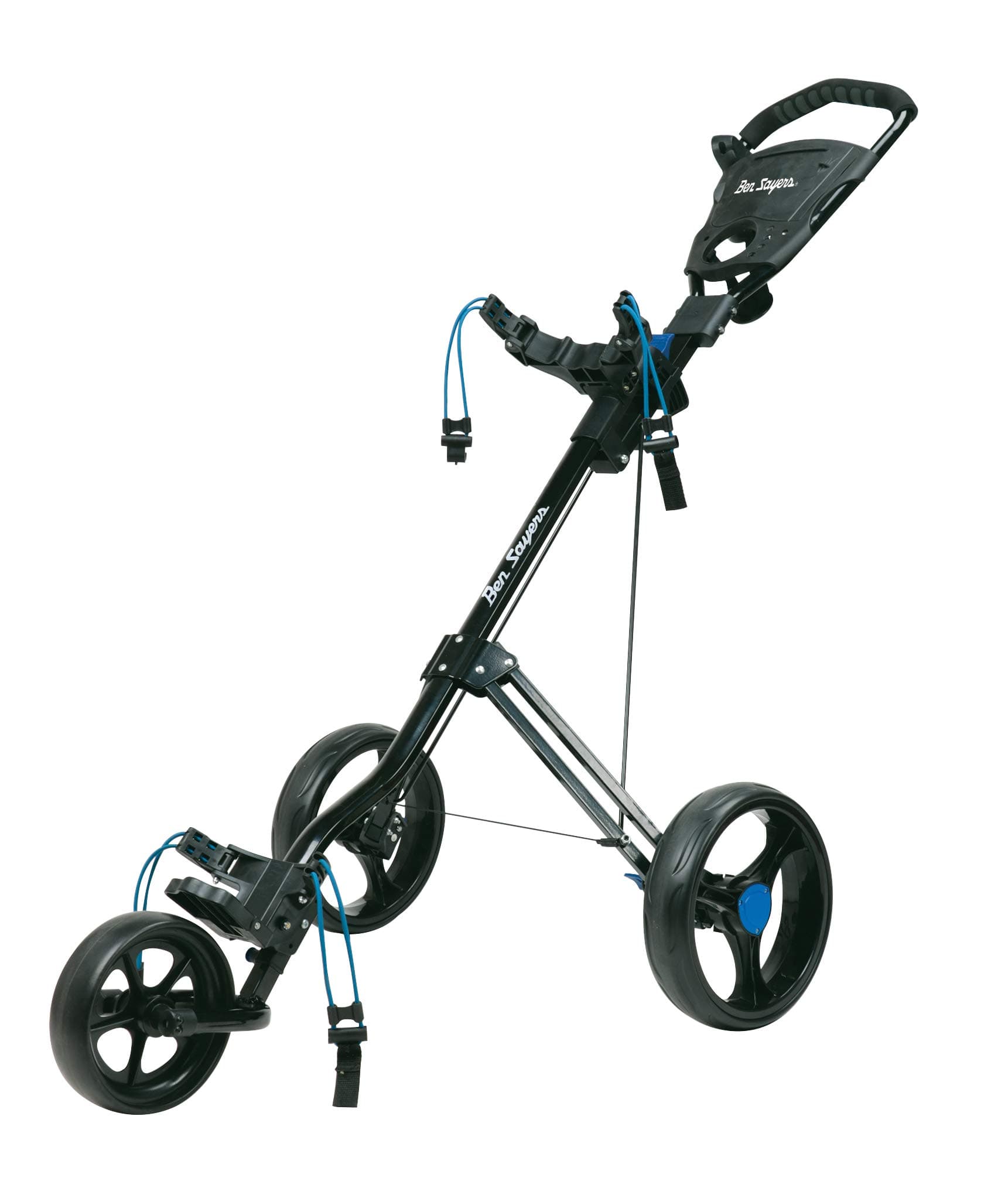 Ben Sayers Golf 2020 D3 Trolley Pull/Push Golf Trolley 3 Wheeled Aluminium
