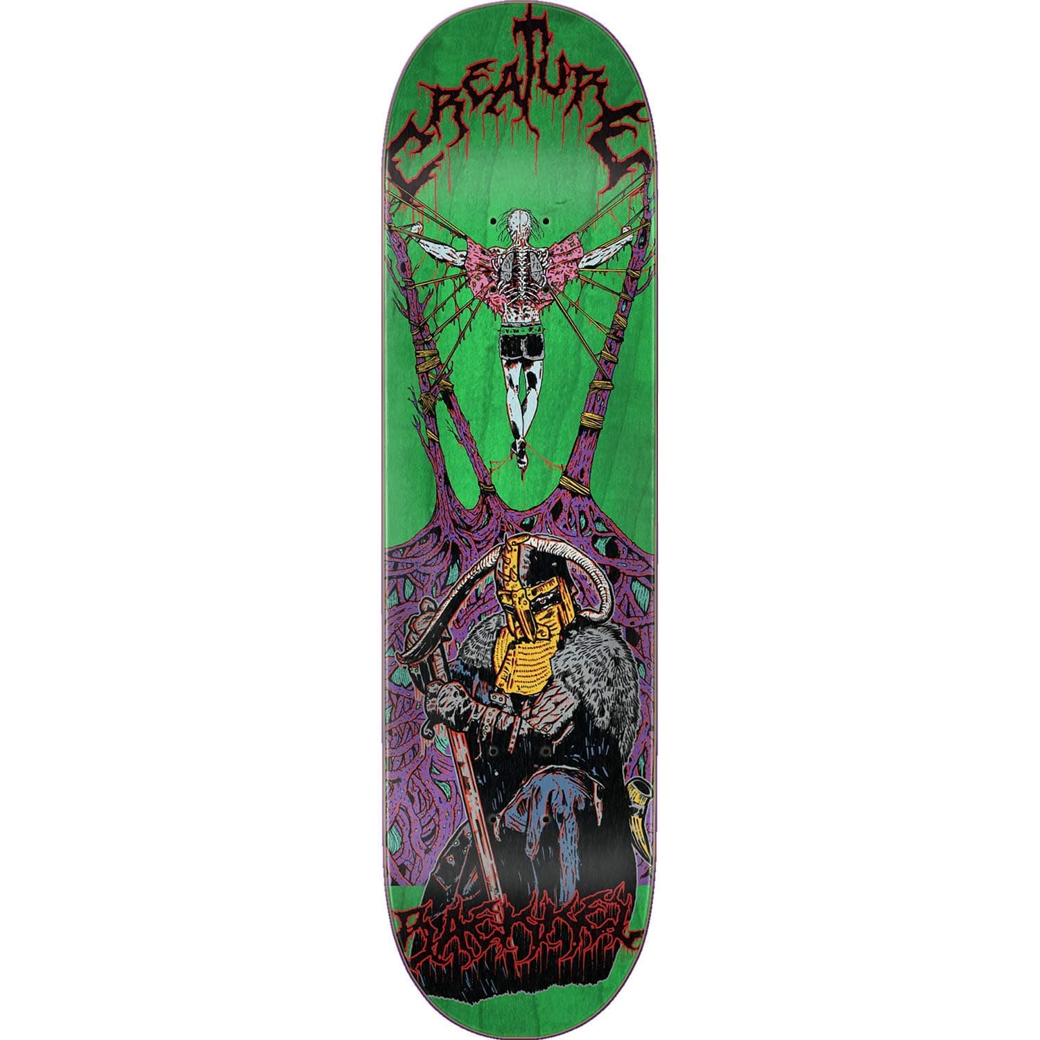 Creature Baekkel Blood Eagle Skateboard Deck -8.6 - (Bundled with Free 1'' Hardware Set)