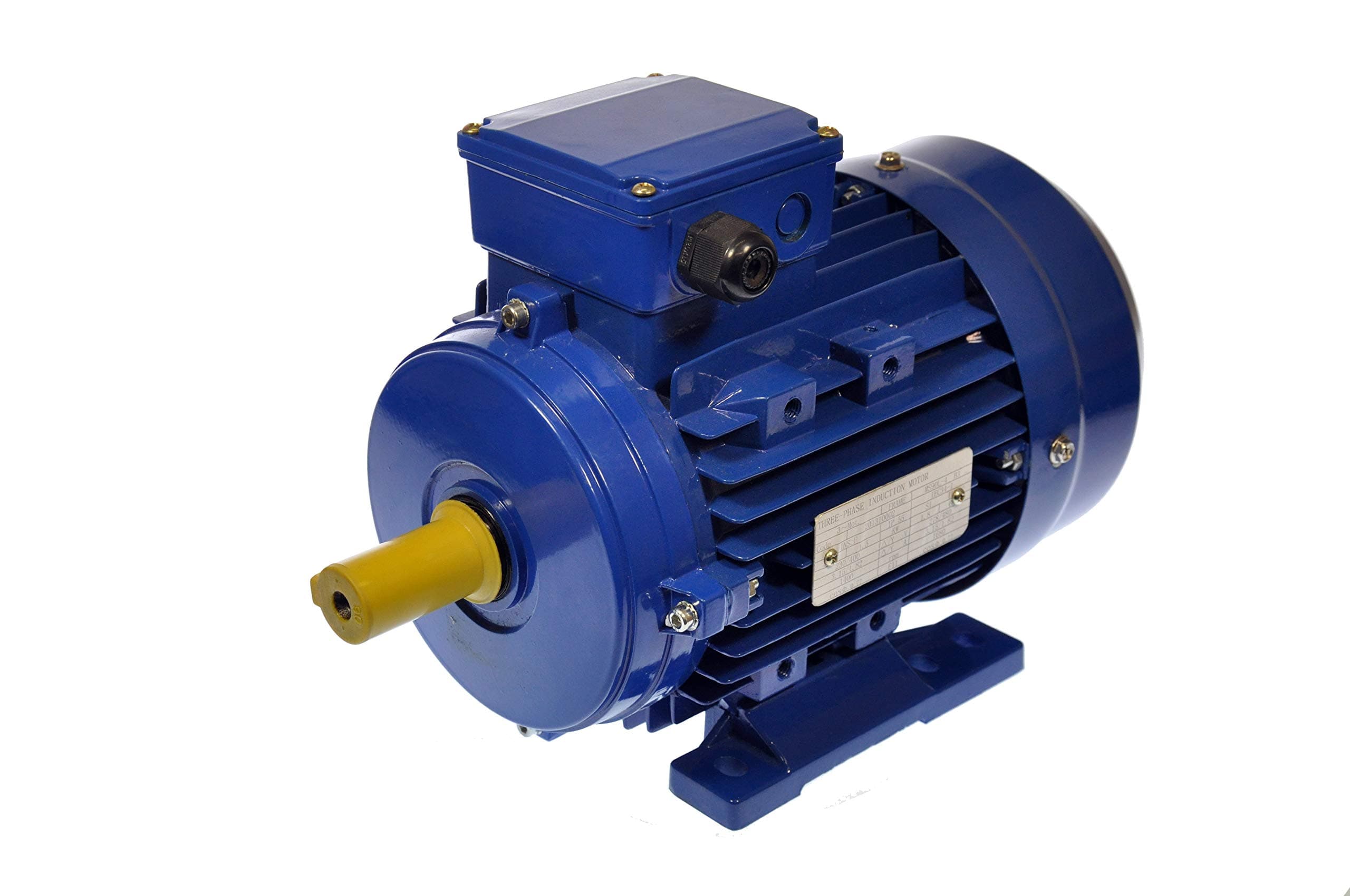 90 Frame Electric Motor Three 3 Phase IE Industrial Heavy Duty Electric Engine (1.5KW, 1500RPM, B35 Foot & Flange)