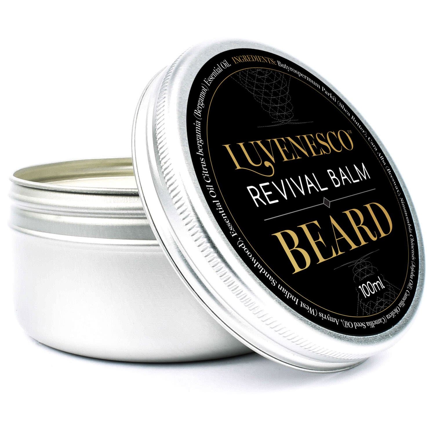 Luvenesco Beard Balm - Natural Beard Care For Men