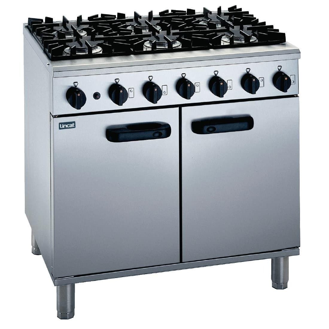 Lincat Medium Duty 6 Burner Natural Gas Oven Range LMR9/N