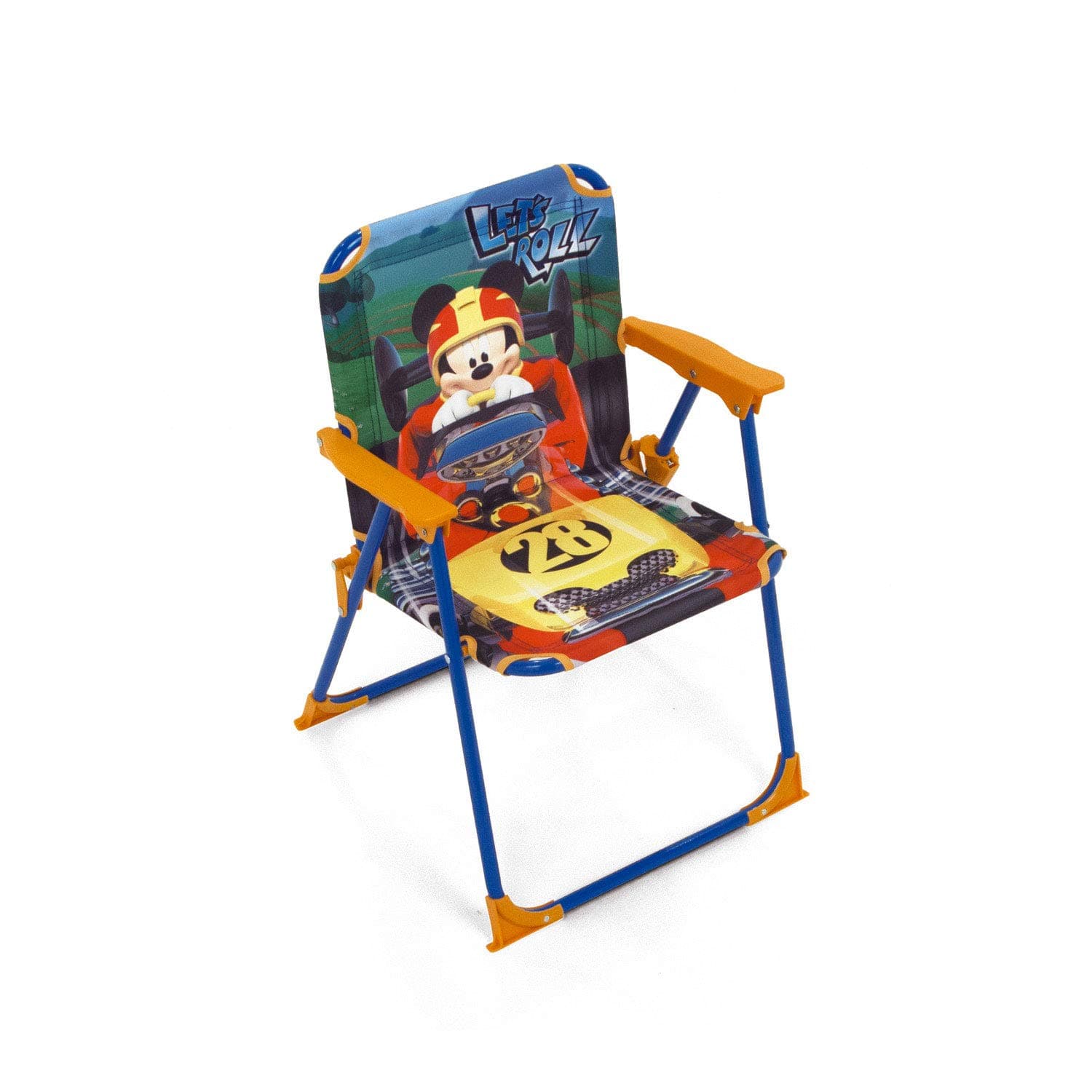 ARDITEX Foldable Chair, Fabric, Blue, 38 x 32 x 53 cm