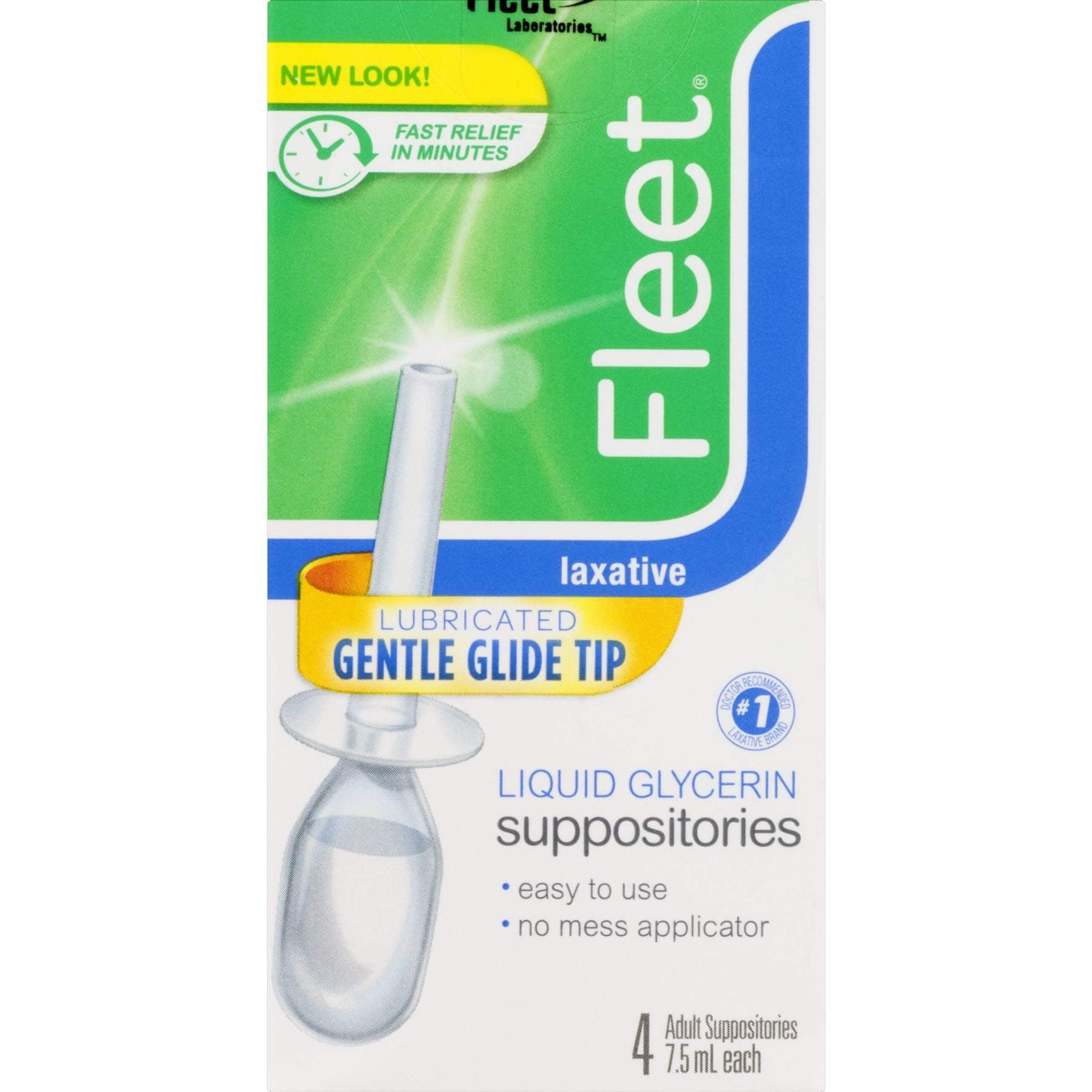 Fleet Liquid Glycerin Suppositories 4 Suppositories by Fleet Laboratories