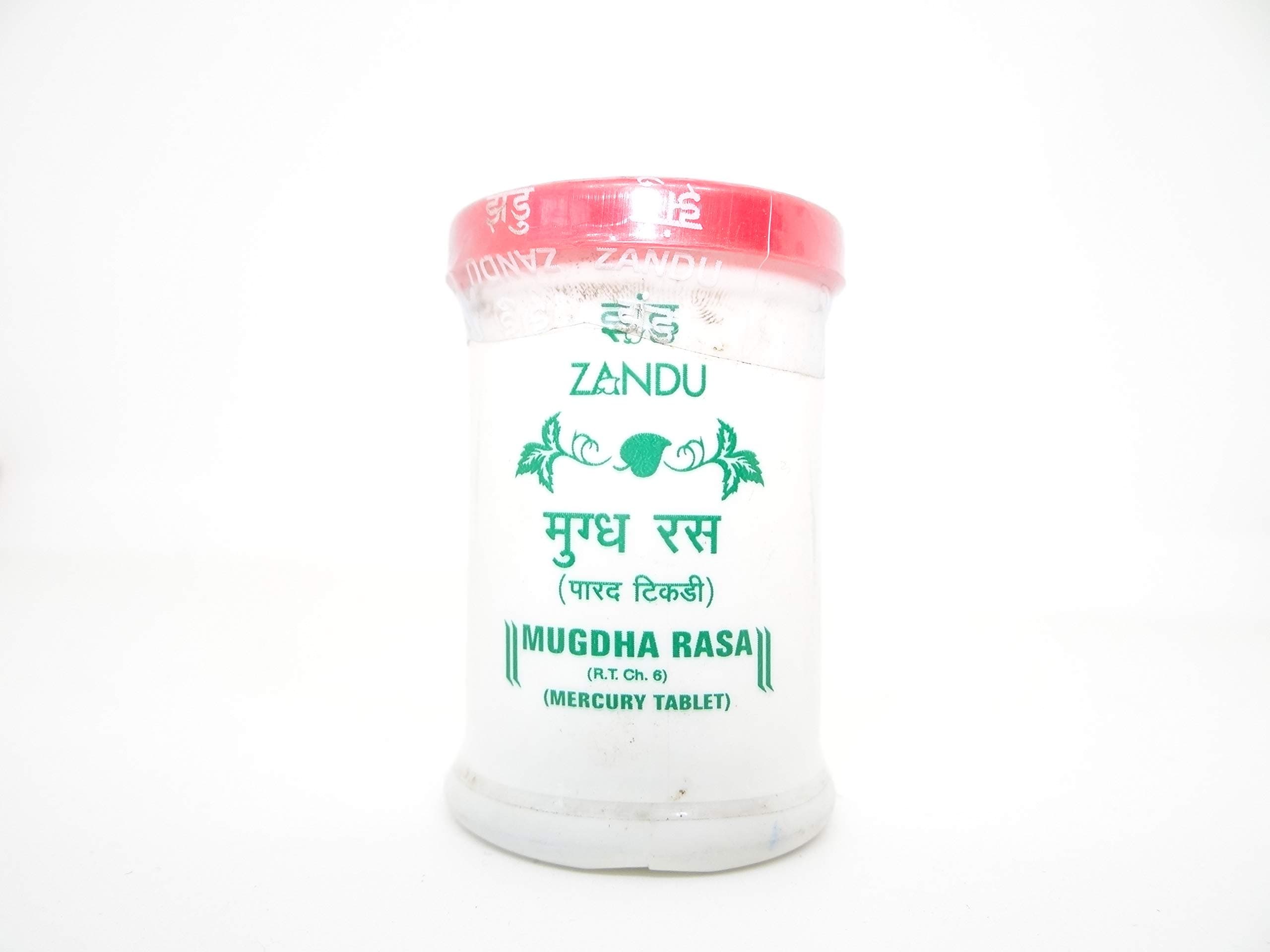 zandu mugdha rasa mercury tab (pack of five)