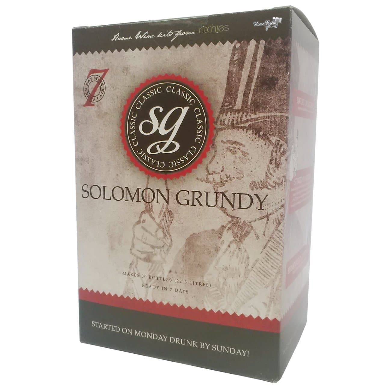Solomon Grundy Medium Sweet White – 30 bottle