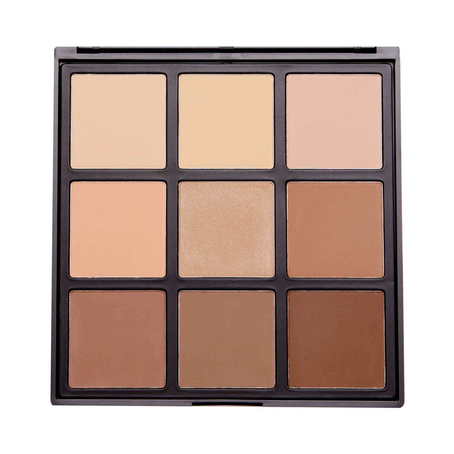 Morphe Brushes - 9C - 9 Color Highlight/ Contour Palette by Morphe Brushes