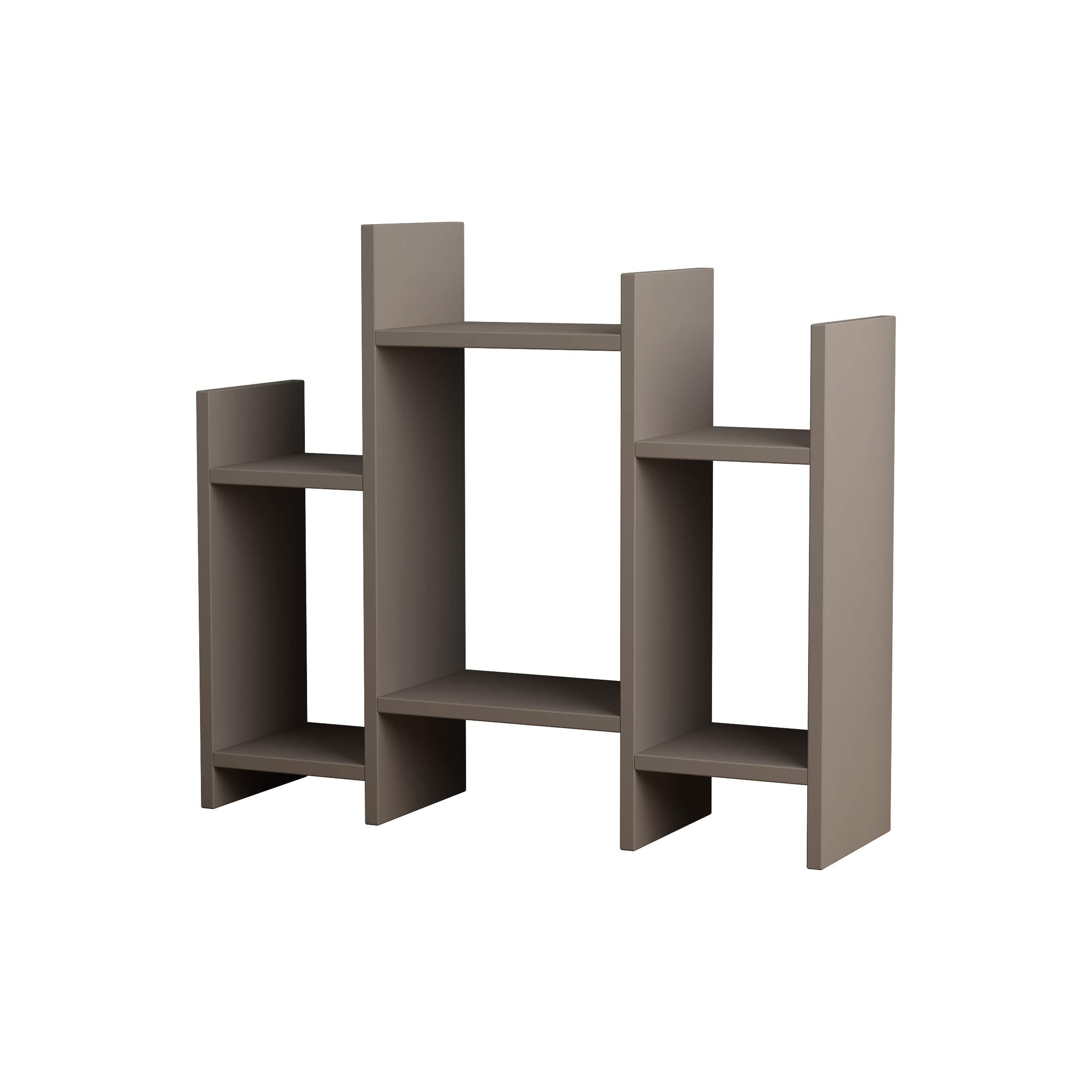 HOCUS PICUSSide/End Coffee Table Usable as Plant Stand for Living Room and Office - Many Colour Options - Side/End Table - 77 x 65 x 22 cm by Hocuspicus (Light Mocha)