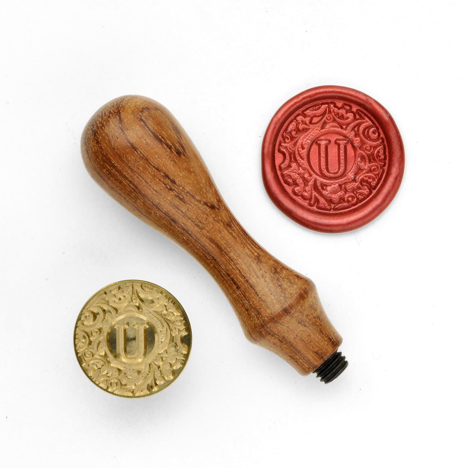 DesignOD Wax Seal Stamp - Royal Letters - U