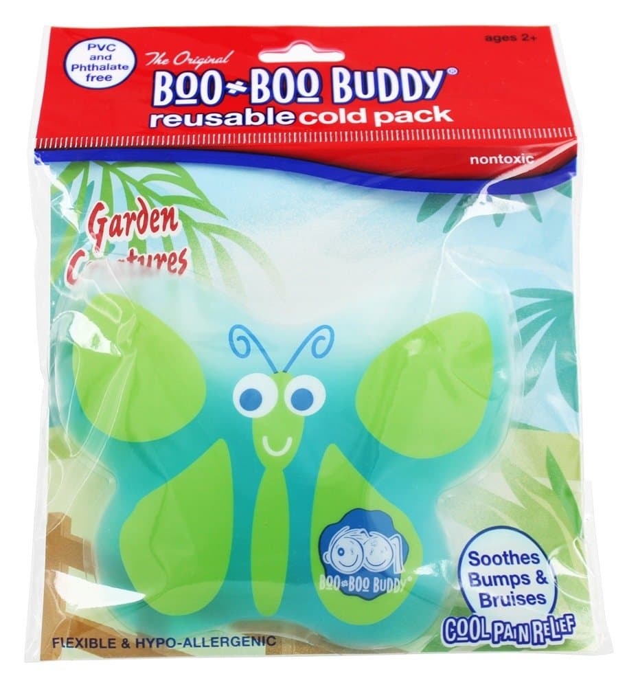 Boo Boo Buddy - Reusable Cold Pack Garden Creatures Design Butterfly