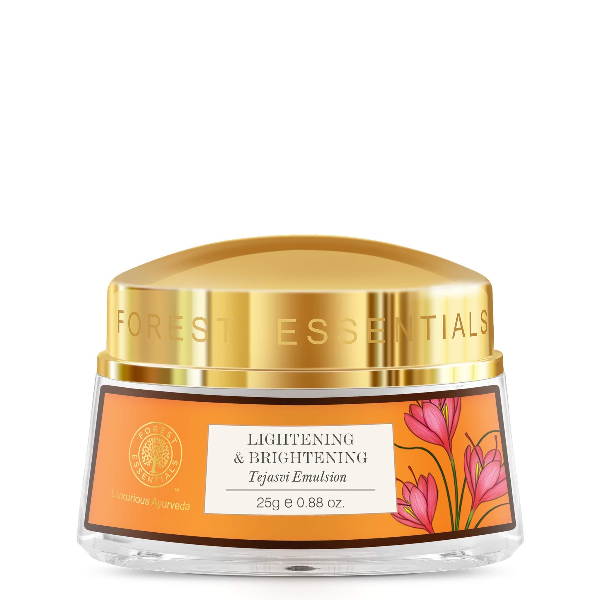 Forest Essentials Lightening and Brightening Tejasvi Emulsion, 25g