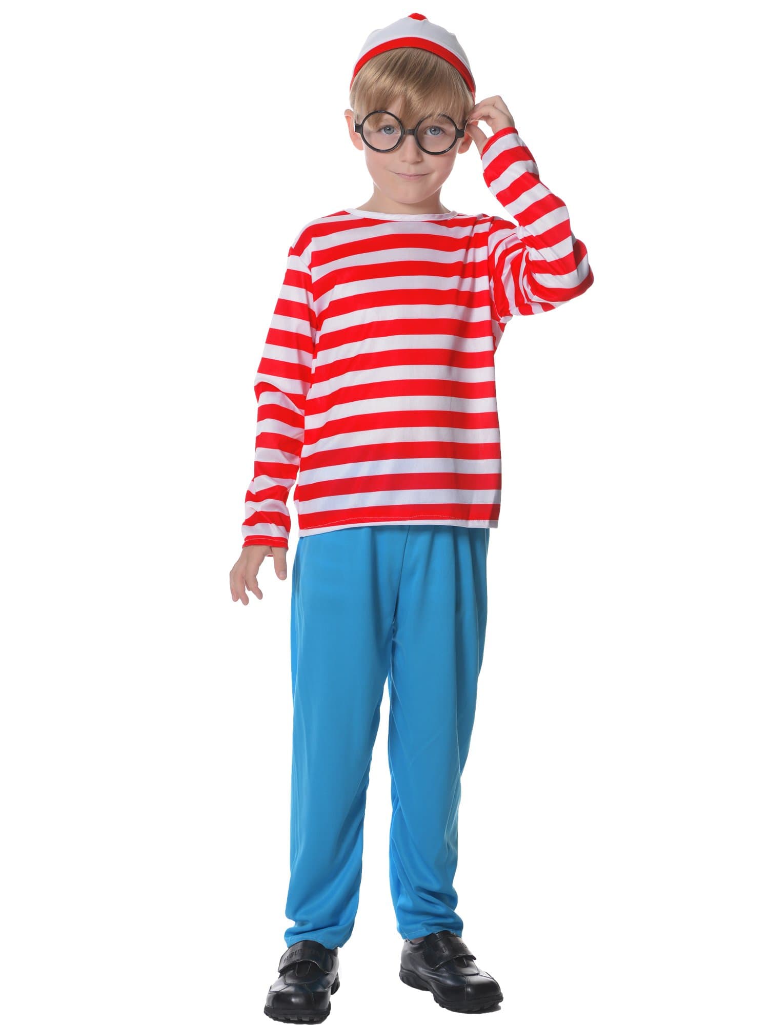 DSplay Where's Waldo Kids Costume Kit