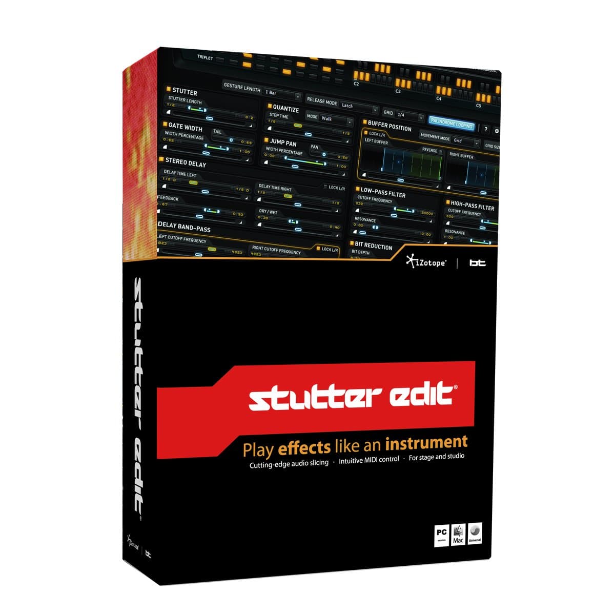iZotopeStutter Edit Stutter Effects Plug-in