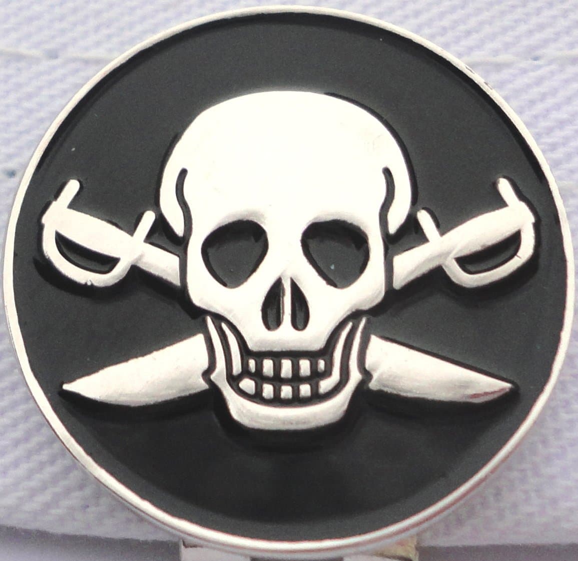 Pirate Golf Ball Marker and Magnetic Hat Clip