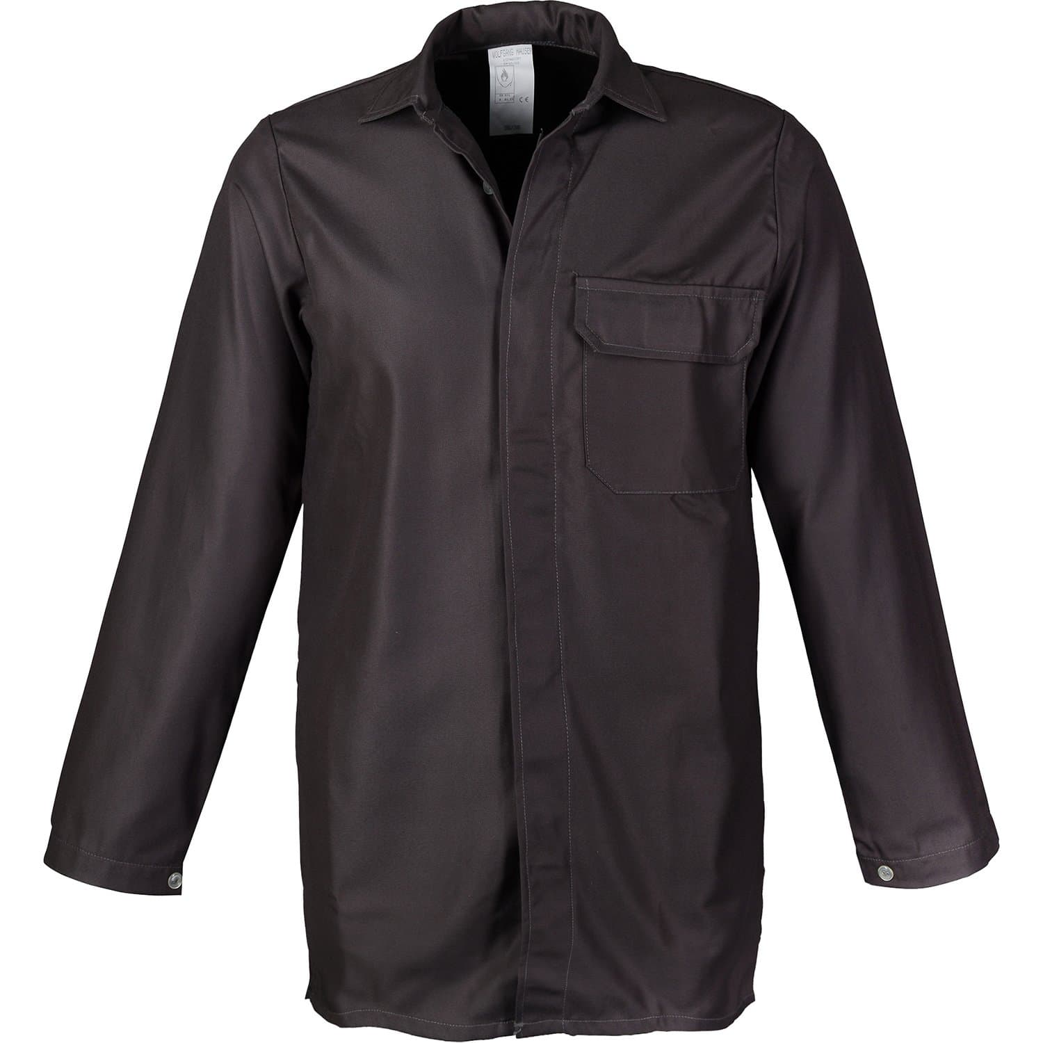 Asatex KS24HE03PY 49 Flame Resistant Shirt, Grey