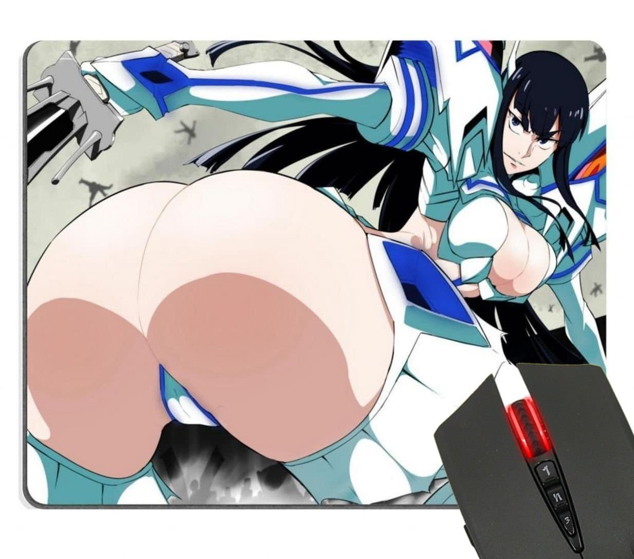 Kill La Kill Kiryuin Satsuki Kamui Customized Print Rectangle Diy Mouse Mat Pad Mousepad