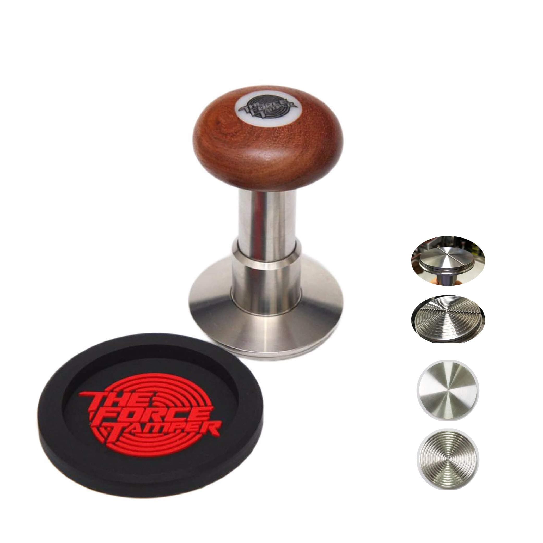 The Force TamperAutomatic Impact Coffee Tamper Adjustable Const Pressure and Autoleveling Duo-Distribute Set (54.00mm, Jelly)