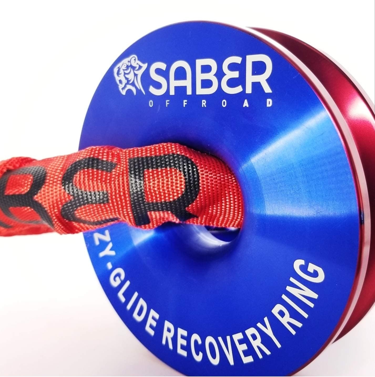 EZY-Glide Recovery Ring & Twin Sheath Shackle KIT – 14,700KG | SABER OFFROAD