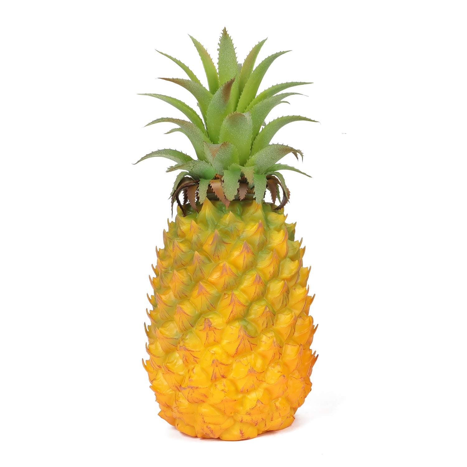 XINFU Funny Christmas Pineapple Fruit Simulation Big Fake Pineapple Props Home Kitchen Wedding Party Garden Decor Photography Decorative