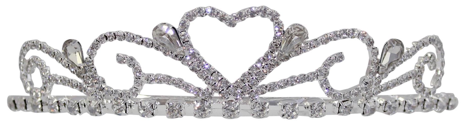 #16235 - Sweetheart Tiara with Combs