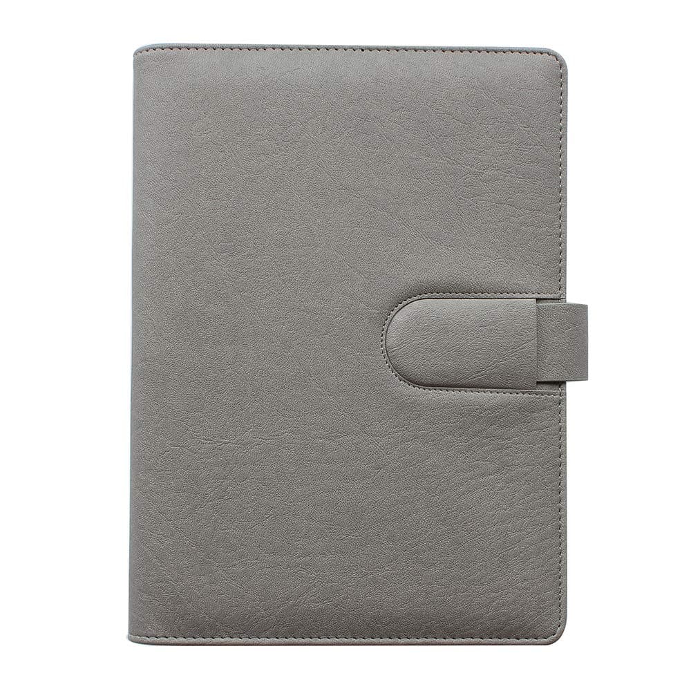 TWBBetter Fashion PU Writing Notebook 6 Ring Binder Leather Pen Holder Journal Refillable Leather A5 Organise Diary