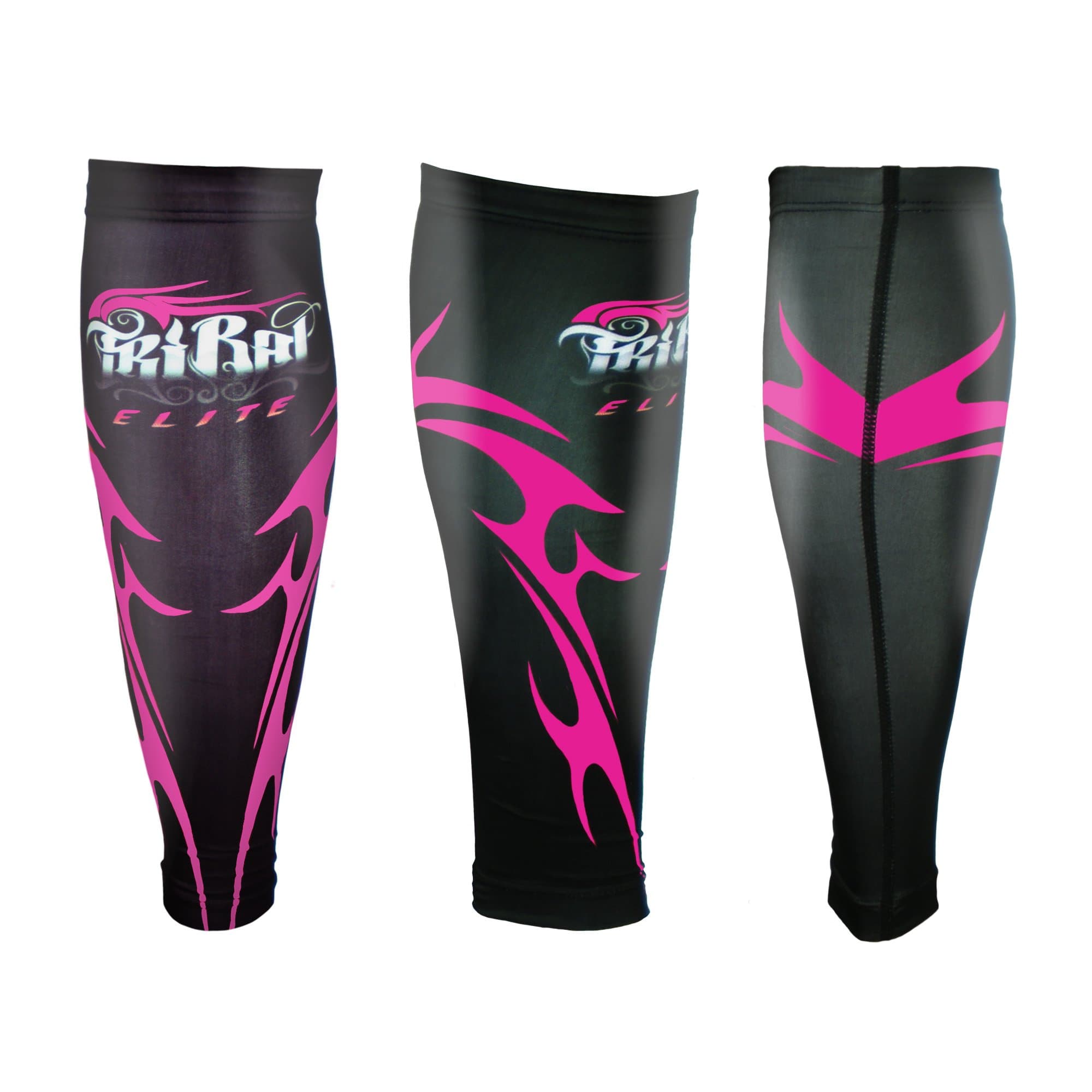 Compression Leg Calf Sleeve Sock for Men or Women Reduce Muscle Fatigue & Shin Splints During Athletic Sports, Basketball, Yoga, Pilates, Running, Flying - Ankle Support Tribal Fashionable Design