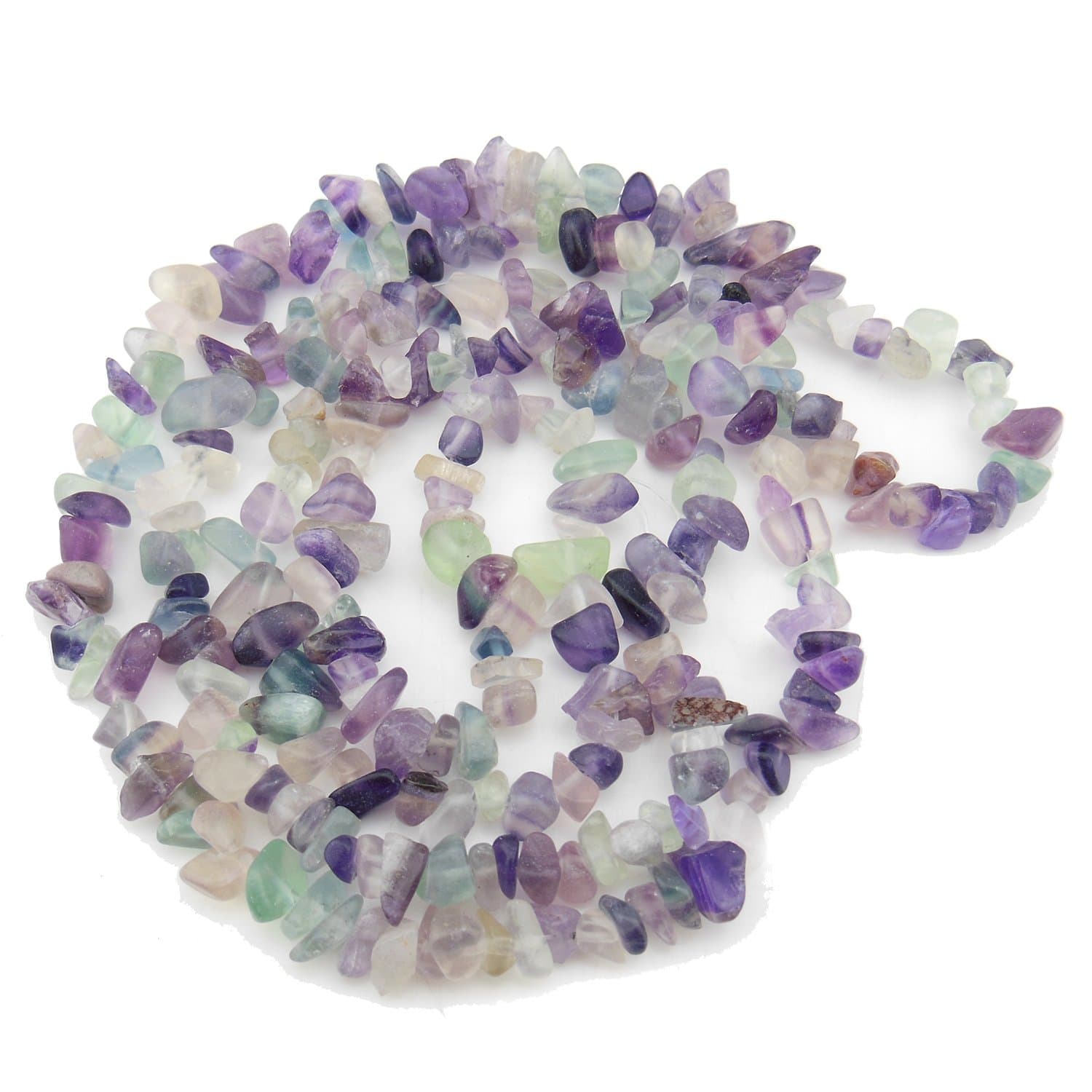 Belle Crafts COIRIS 2 Strands 33'' Strand 5-8MM Mixed Colors Natural Chips Stone Loose Gemstone Beads for Jewelry DIY or Making & Design (St-1058)