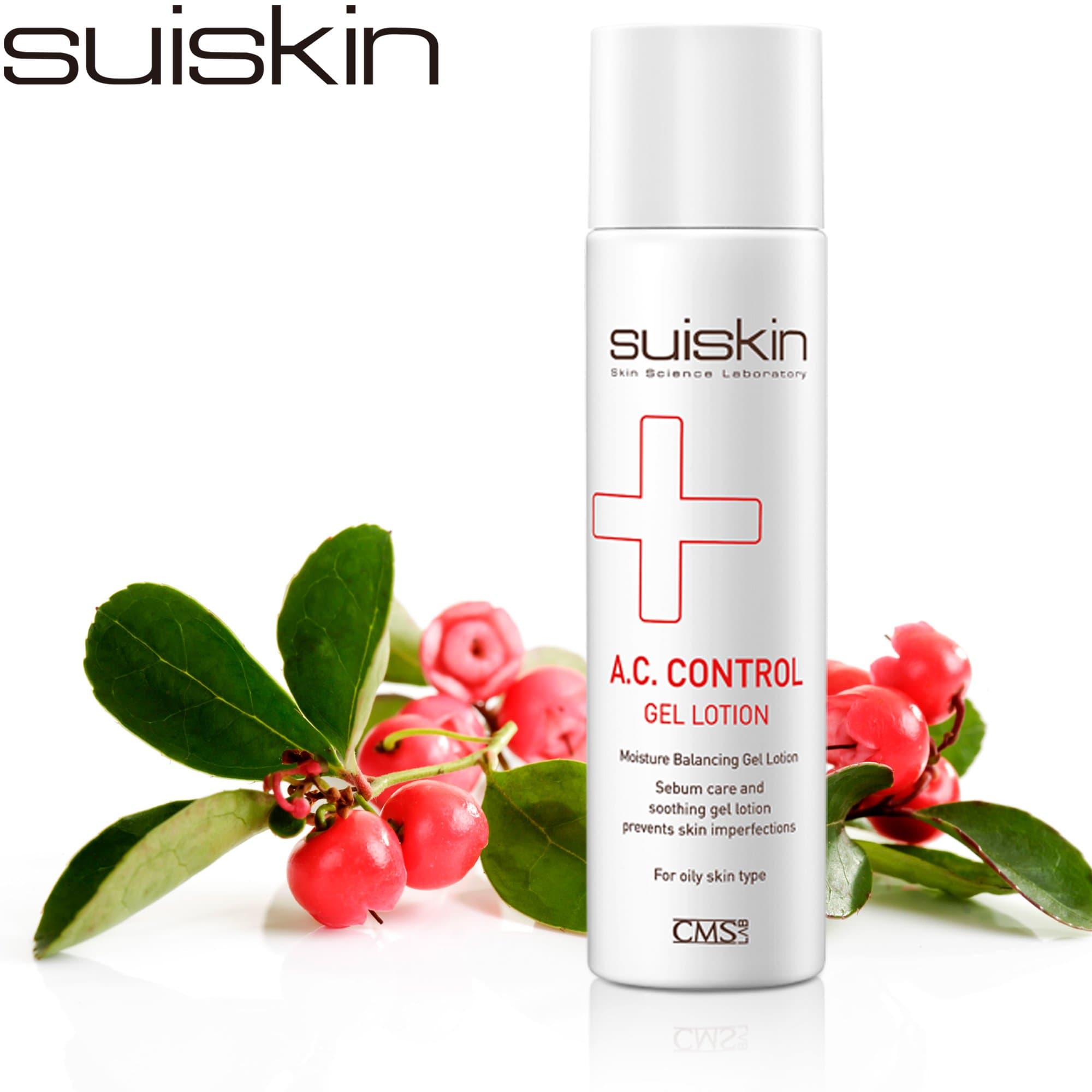 [SUISKIN] A.C. CONTROL GEL LOTION Blemish Oil Control Face Moisturizer Lotion for Oily Skin Men and Women Daily use