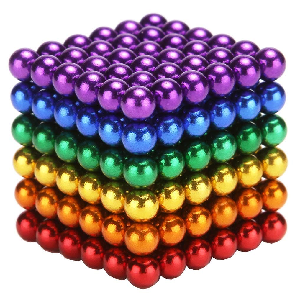 MENGDUO 216pieces Colorful Fidget Toy,Building Blocks for Intelligence Learning (216pieces)