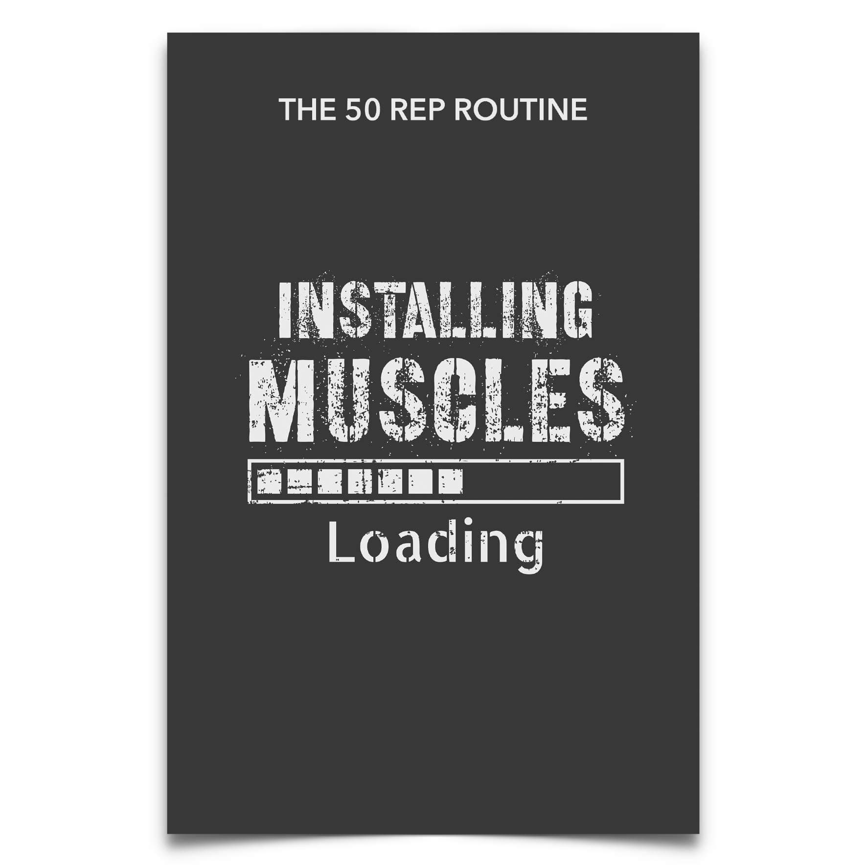 Johnny Said So - Gym Diary, Training Log Book, The 50 Rep Routine, Cover 2, Cardio Tracker, Workout Planner, Injury Tracker