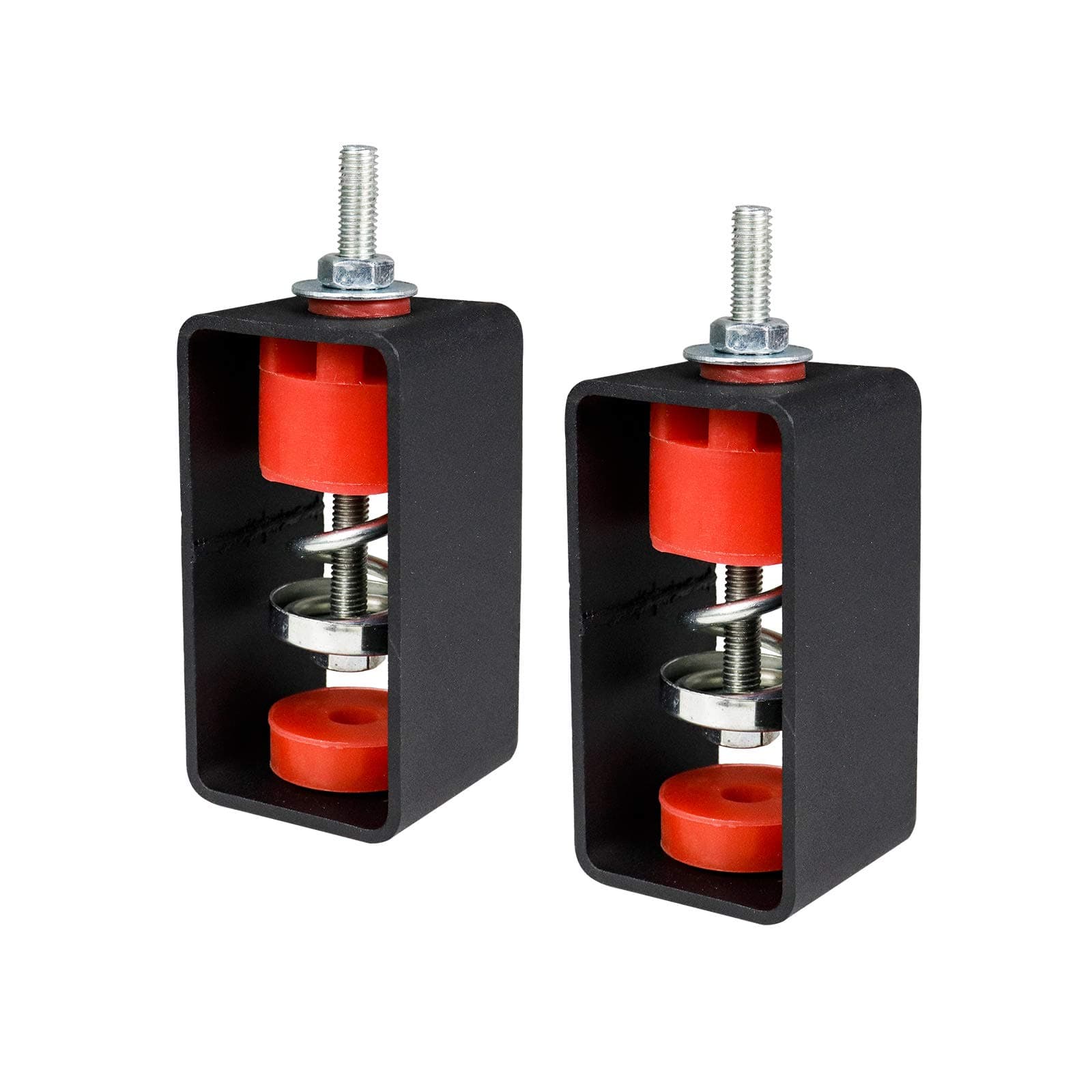 Air Jade Elastomeric Hanger, Spring Vibration Isolator for Home Theater, Studio, Office, Anti Vibration & Sound Proof Ceiling Suspended Mounted Hangers (2Pack)