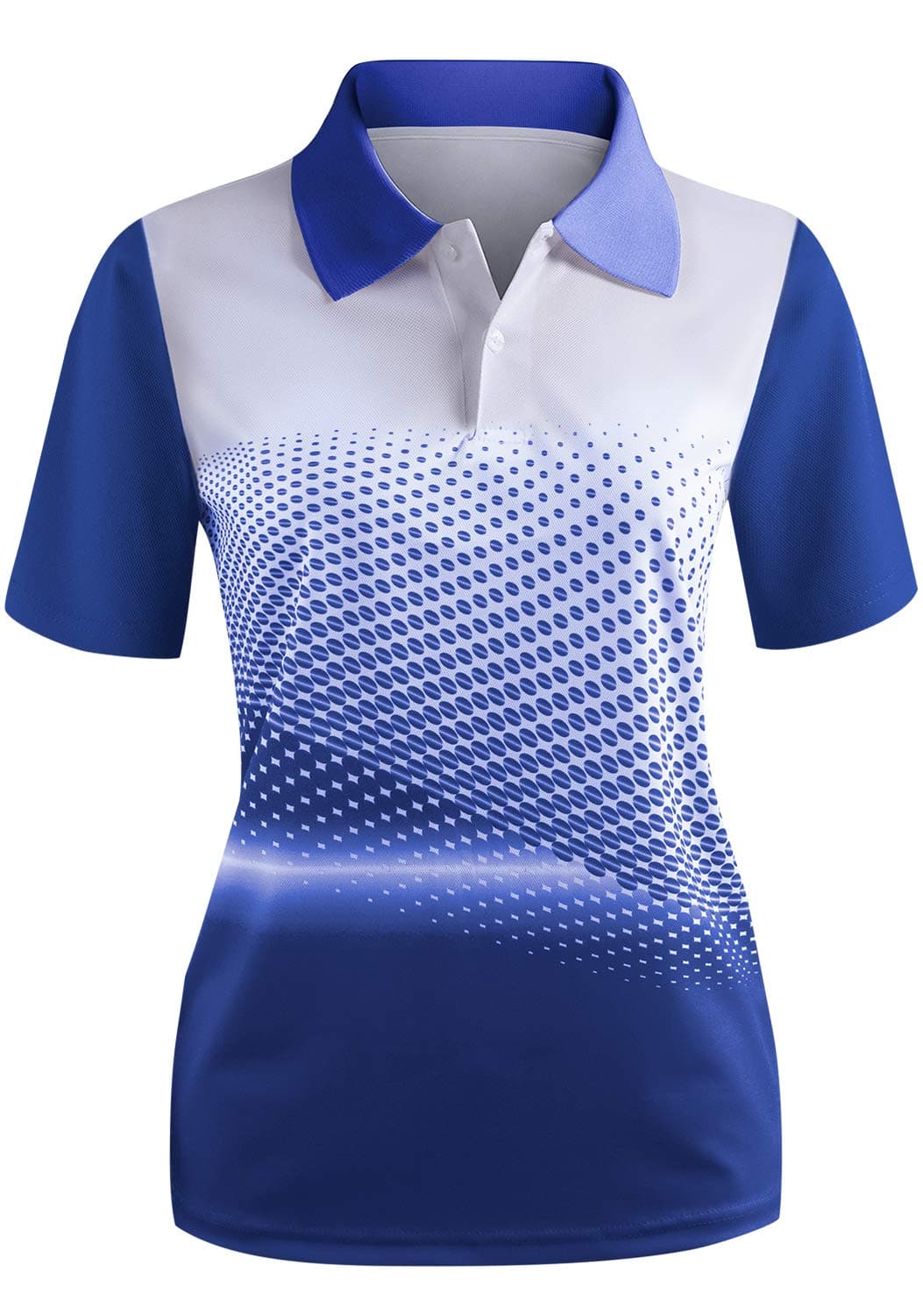 CLOVERY Women's Active Wear Short Sleeve Shirt