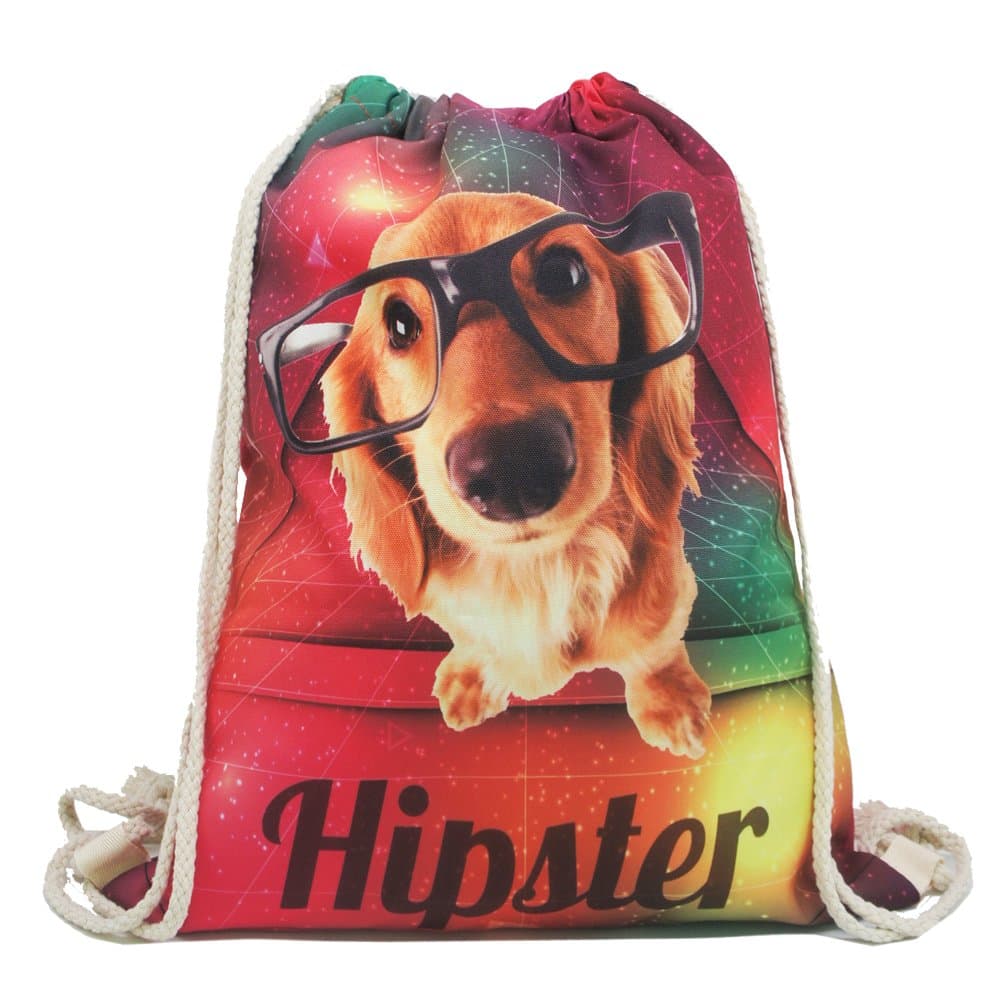 Artone Drawstring Bag Travel Daypack Sports Portable Backpack