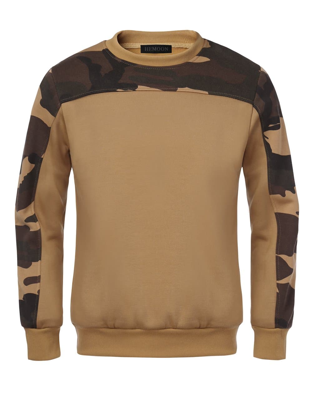 HEMOON Mens Orignals Plain Sweatshirt Jumper Sweater Pullover Work Casual Leisure Top