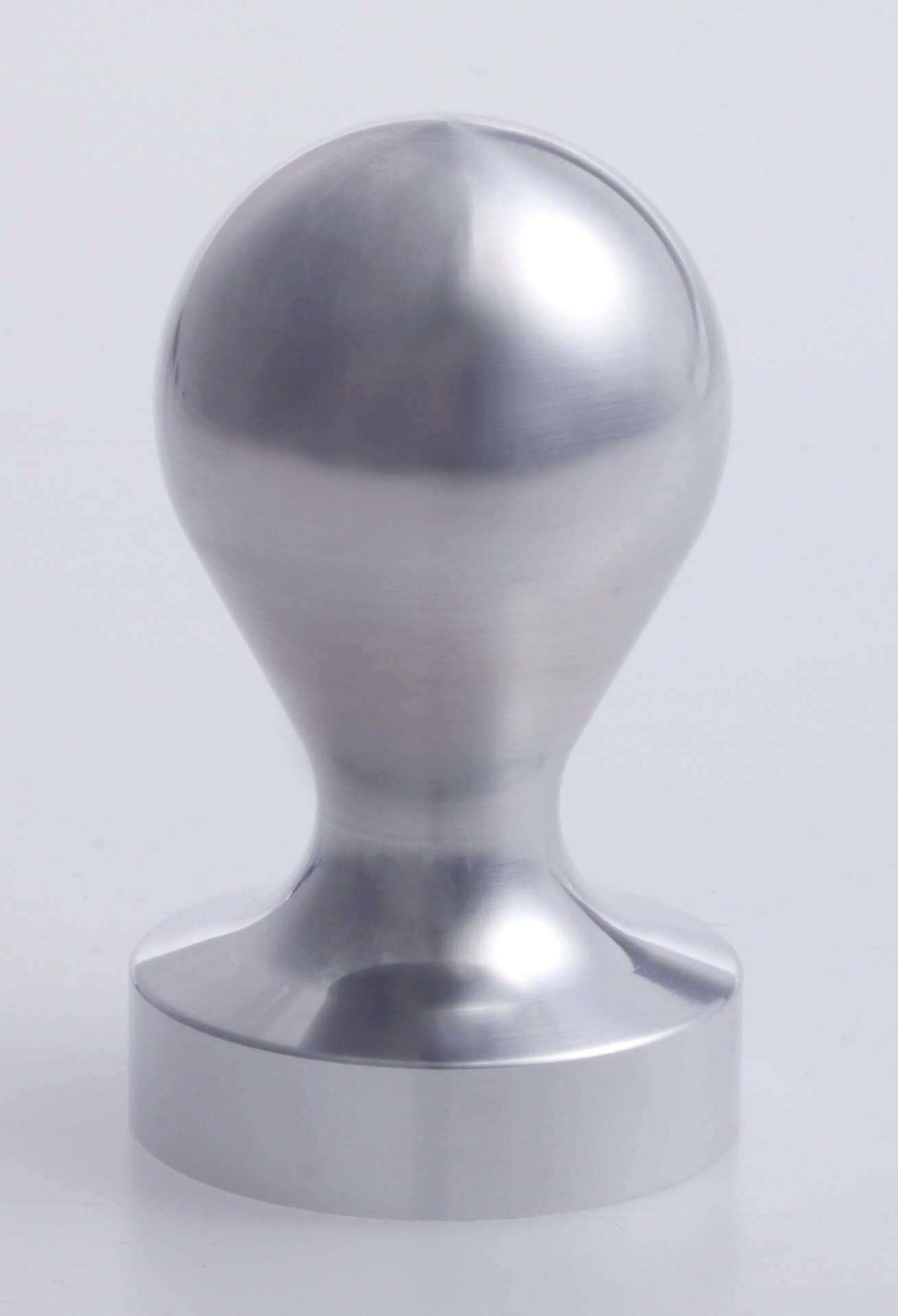 Espresso tamper 50mm for that was cut out from the coffee workshop Nana steel round bar (japan import)